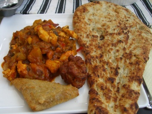Indian Curry on my plate